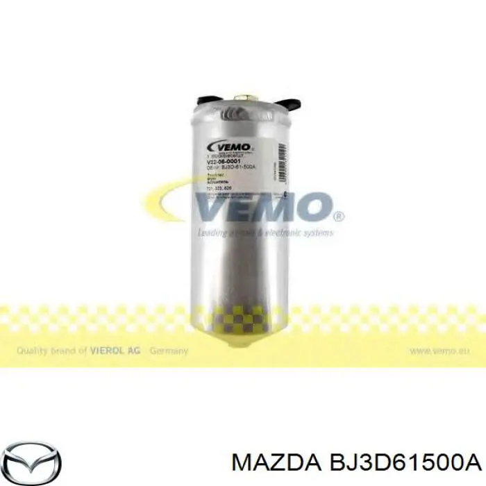 BJ3D61500A Mazda receptor-secador del aire acondicionado