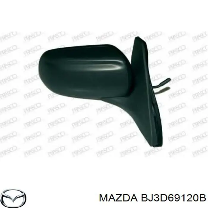 Espejo retrovisor derecho Mazda BJ3D69120B precio, desde 62,50 EUR
