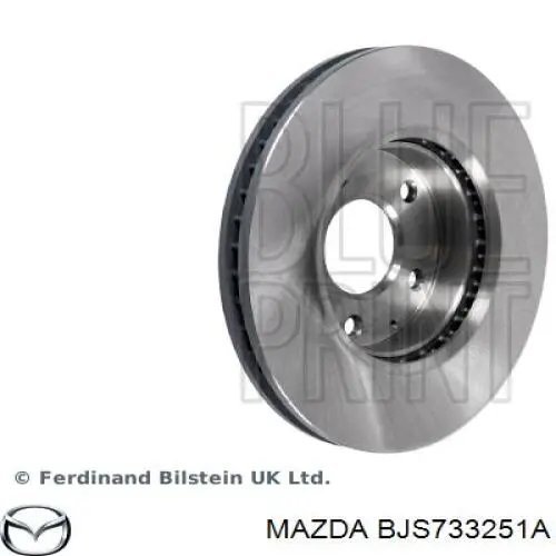 Frenos delanteros Mazda BJS733251A precio, desde 57,08 EUR
