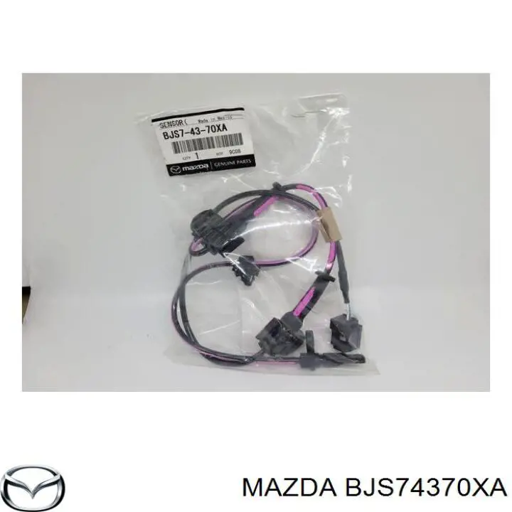 BJS74370XA Mazda sensor abs delantero