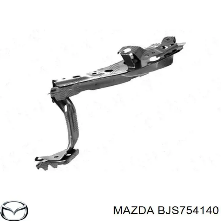Repuesto Parte Ala Delantera Izquierda para Mazda 3 (BM, BN)