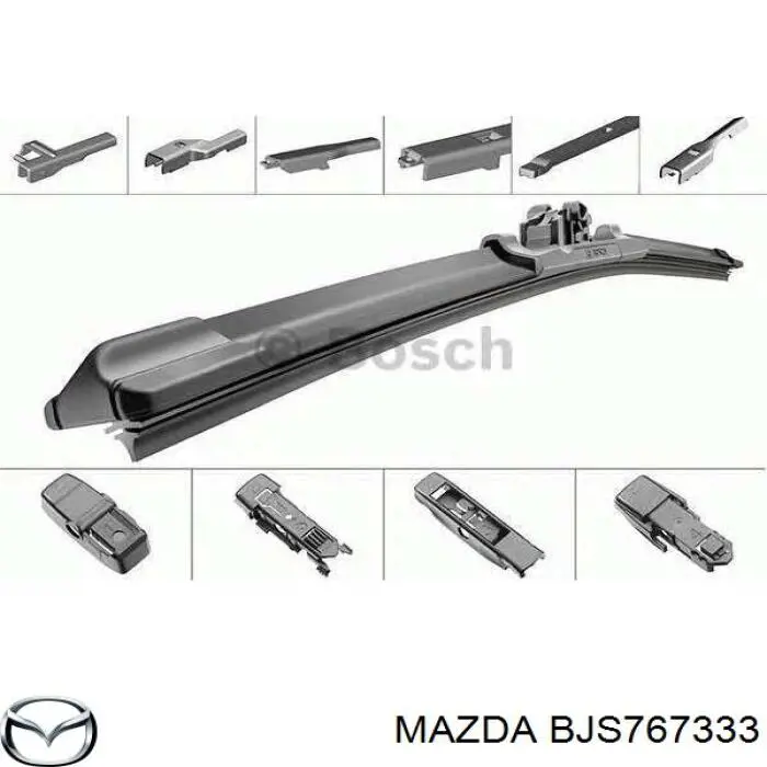 Comprar BJS767333 Mazda Escobilla del limpiaparabrisas del lado del conductor