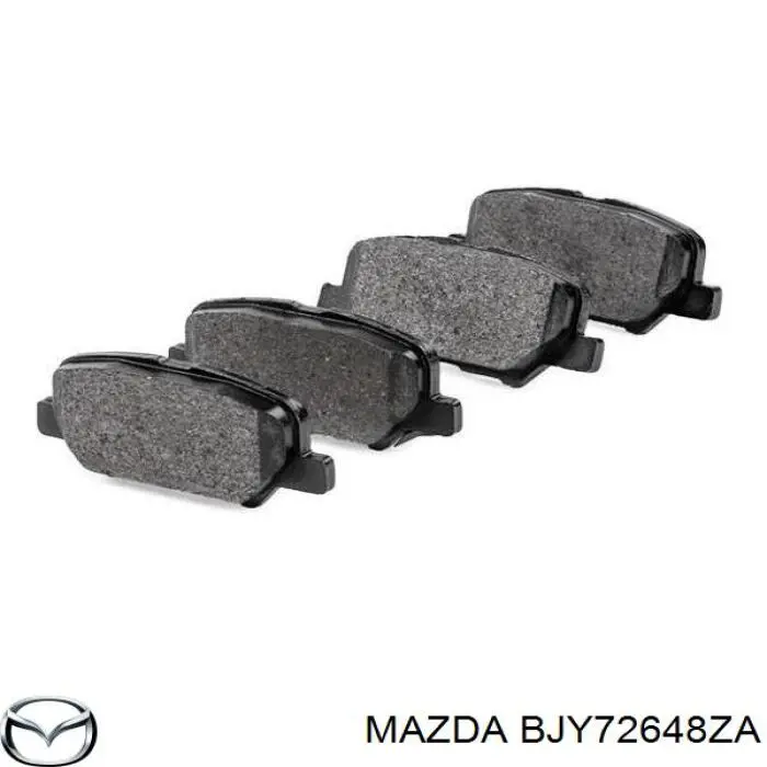 Comprar BJY72648ZA Mazda Pastillas de freno traseras