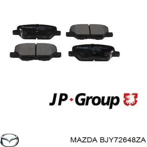 Pastillas traseras de freno Mazda BJY72648ZA precio, desde 20,63 EUR
