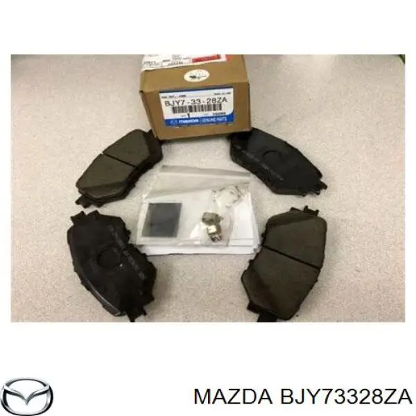 BJY73328ZA Mazda Pastillas delanteras