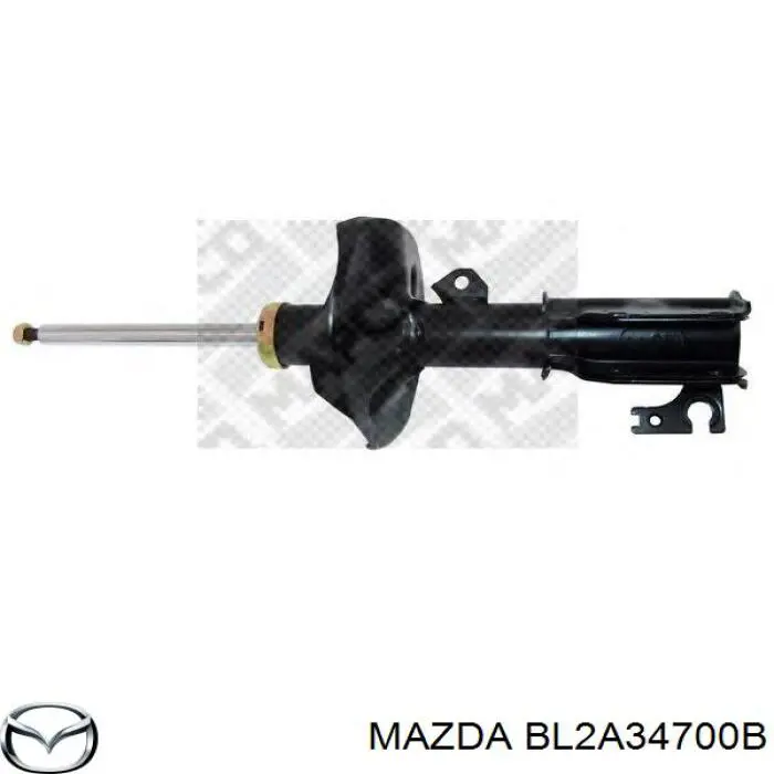 BL2A34700B Mazda amortiguador delantero derecho