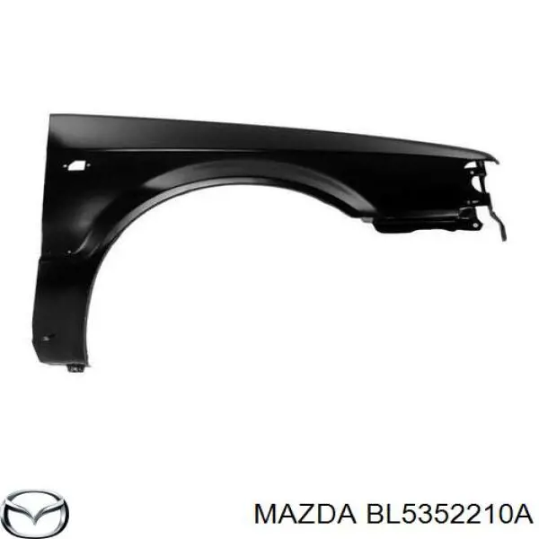 Aleta delantera izquierda Mazda 323 III sedán (BF) (1985 - 1991) precio, desde 101,33 EUR