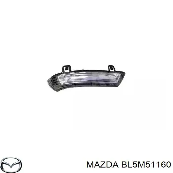 BL5M51160 Mazda piloto posterior izquierdo