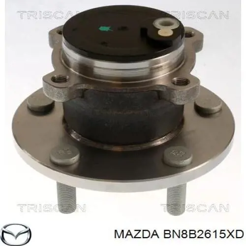 BN8B2615XD Mazda cubo de rueda trasero