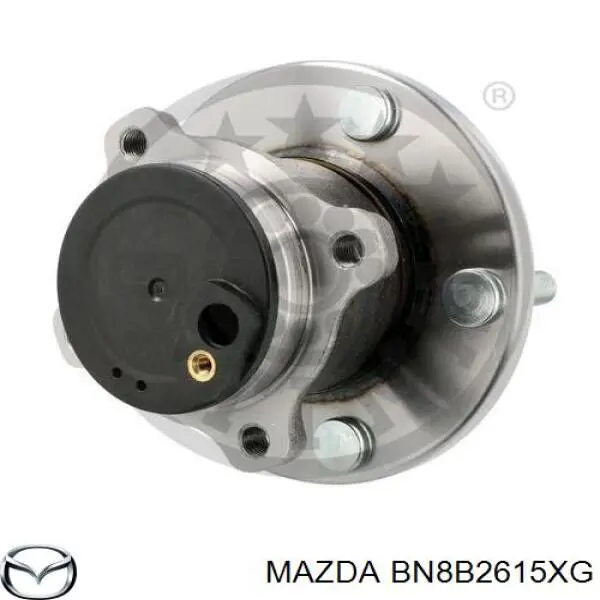 BN8B2615XG Mazda cubo de rueda trasero