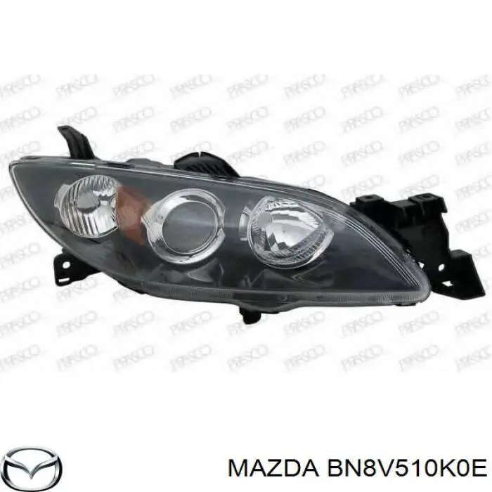 BN8V510K0E Mazda faro derecho