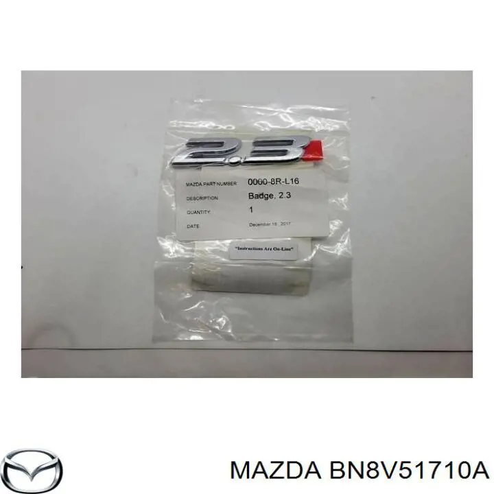  Mazda BN8V51710A precio, desde 24,94 EUR