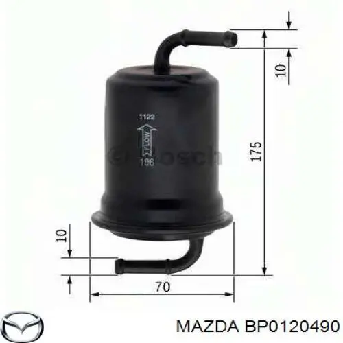 Filtro combustible Mazda 323 BG