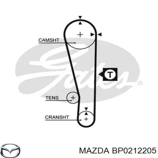 BP0212205 Mazda correa distribución