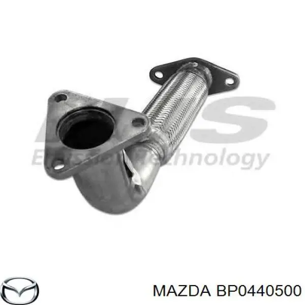 Tubo de admisión del silenciador de escape delantero para Mazda 323 (BG)