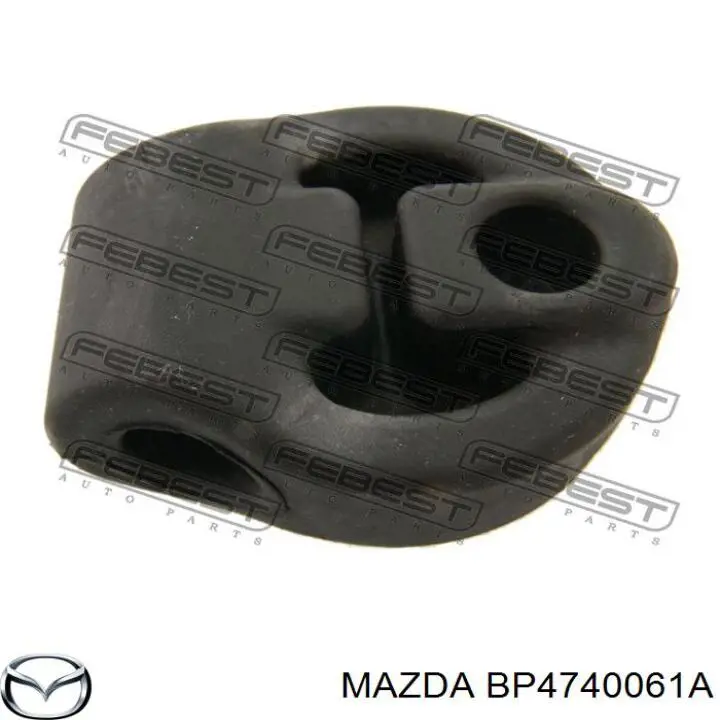 BP4740061A Mazda soporte, silenciador