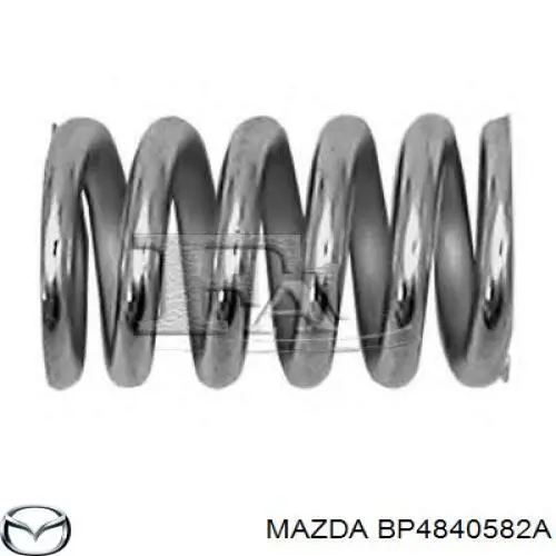 BP4840582A Mazda muelle, tubo de escape