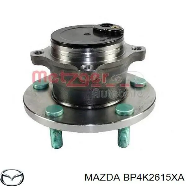 BP4K2615XA Mazda cubo de rueda trasero