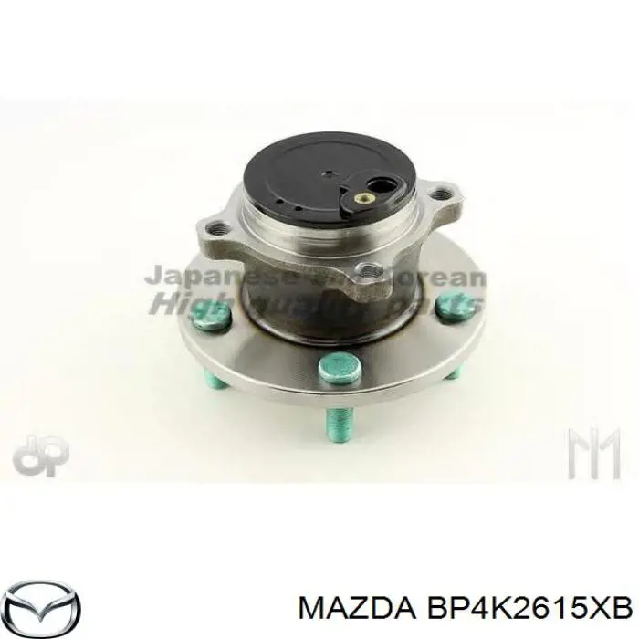 BP4K2615XB Mazda cubo de rueda trasero