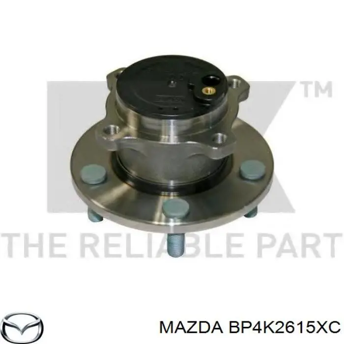 Comprar BP4K2615XC Mazda Cubo de rueda, Eje trasero