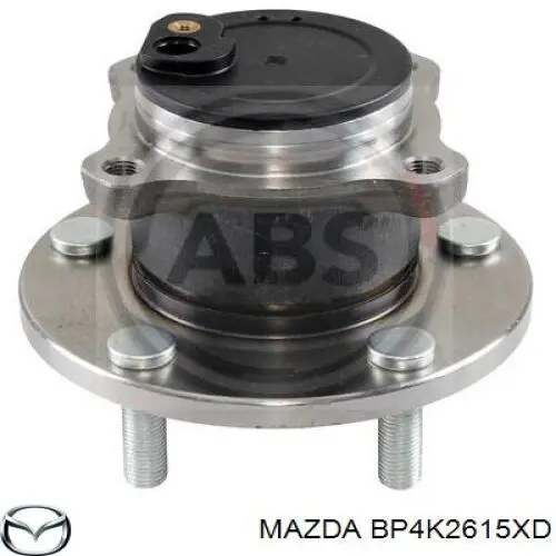Comprar BP4K2615XD Mazda Cubo de rueda, Eje trasero
