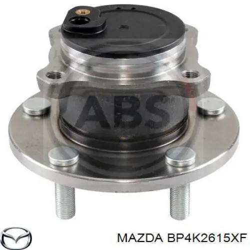 BP4K2615XF Mazda cubo de rueda trasero