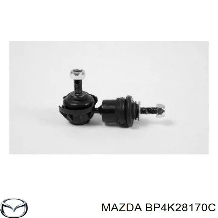 BP4K28170C Mazda soporte de barra estabilizadora trasera