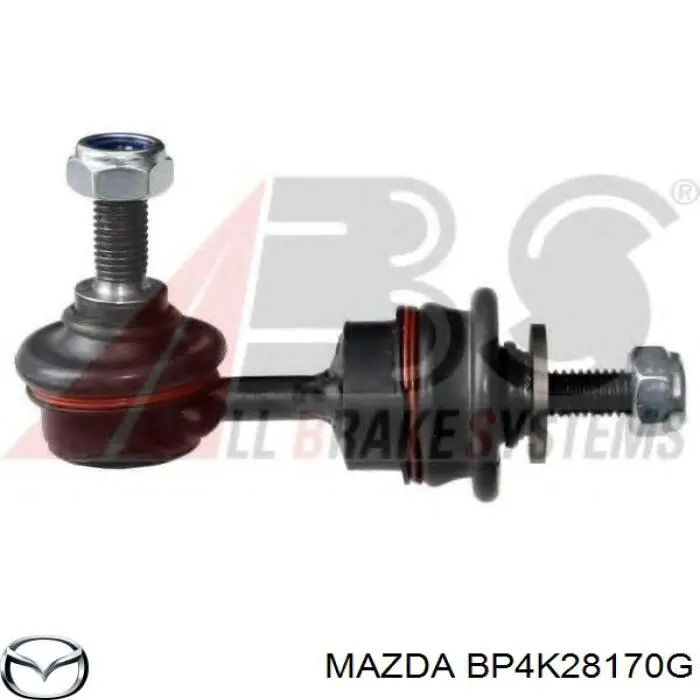 BP4K28170G Mazda soporte de barra estabilizadora trasera