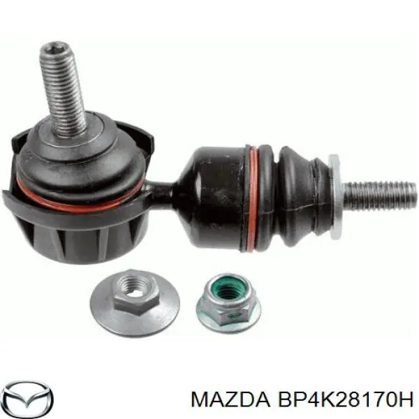 BP4K28170H Mazda soporte de barra estabilizadora trasera