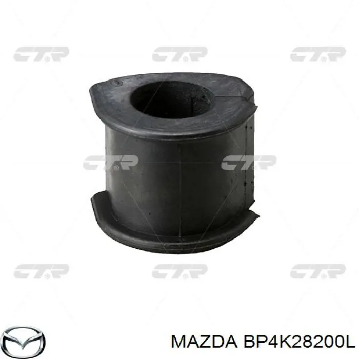 Muñón de eje, cuerpo del eje, trasero izquierdo para Mazda 3 (BL)