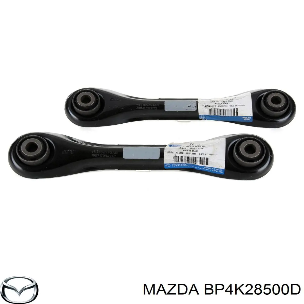 Brazo transversal de suspensión trasera Mazda BP4K28500D