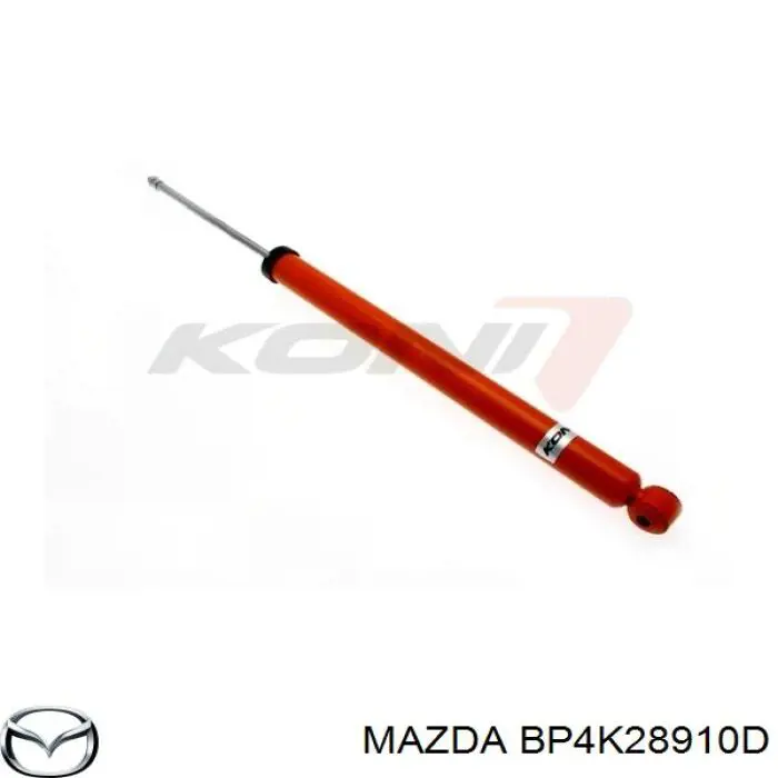 Amortiguador trasero Mazda BP4K28910D precio, desde 37,75 EUR