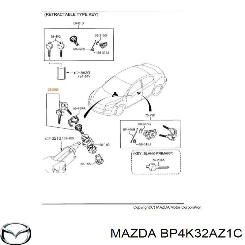  Mazda BP4K32AZ1C precio, desde  