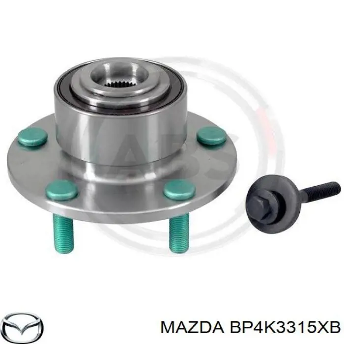 BP4K3315XB Mazda Cubo delantero