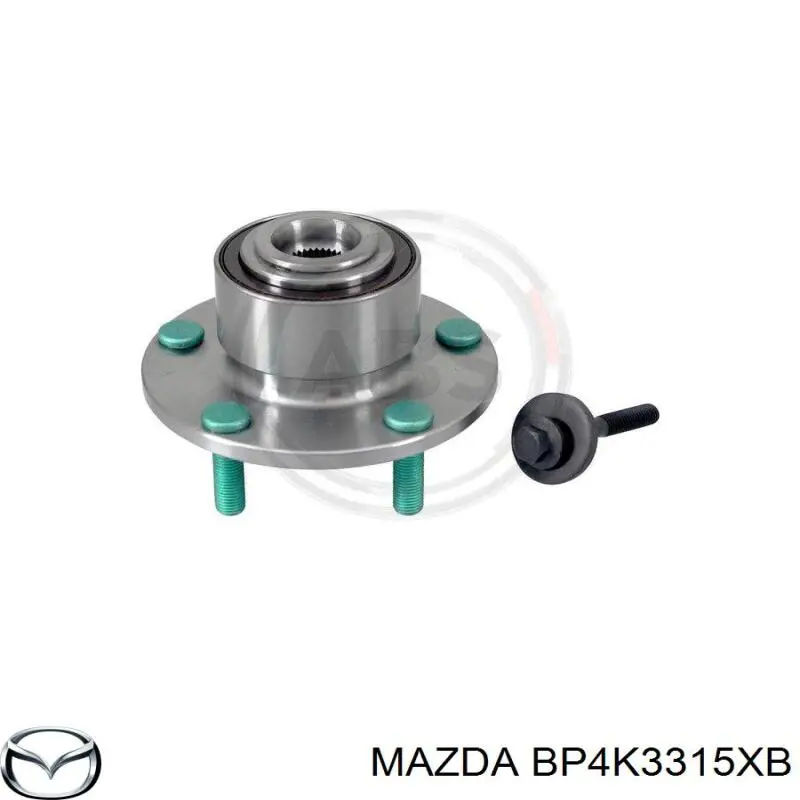 Buje de rueda delantero BP4K3315XB Mazda
