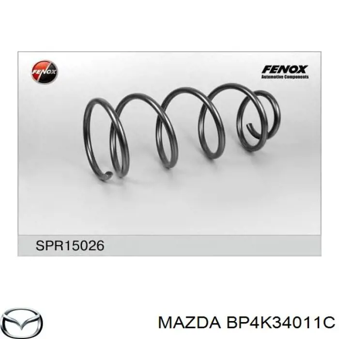 Comprar BP4K34011C Mazda Muelle delantero