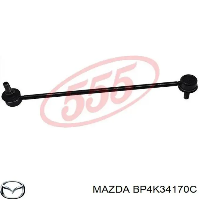 BP4K34170C Mazda soporte de barra estabilizadora delantera