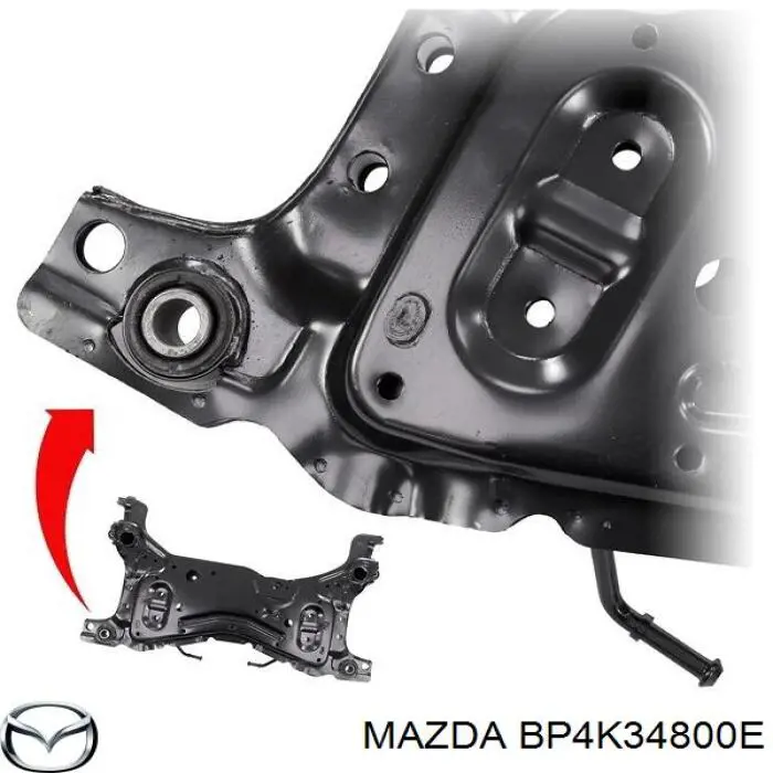 Subchasis delantero soporte motor para Mazda 3 (BK12)