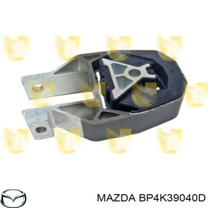 BP4K39040D Mazda soporte, motor izquierdo, trasero