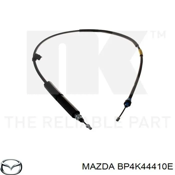 Comprar BP4K44410E Mazda Cable de freno de mano trasero derecho