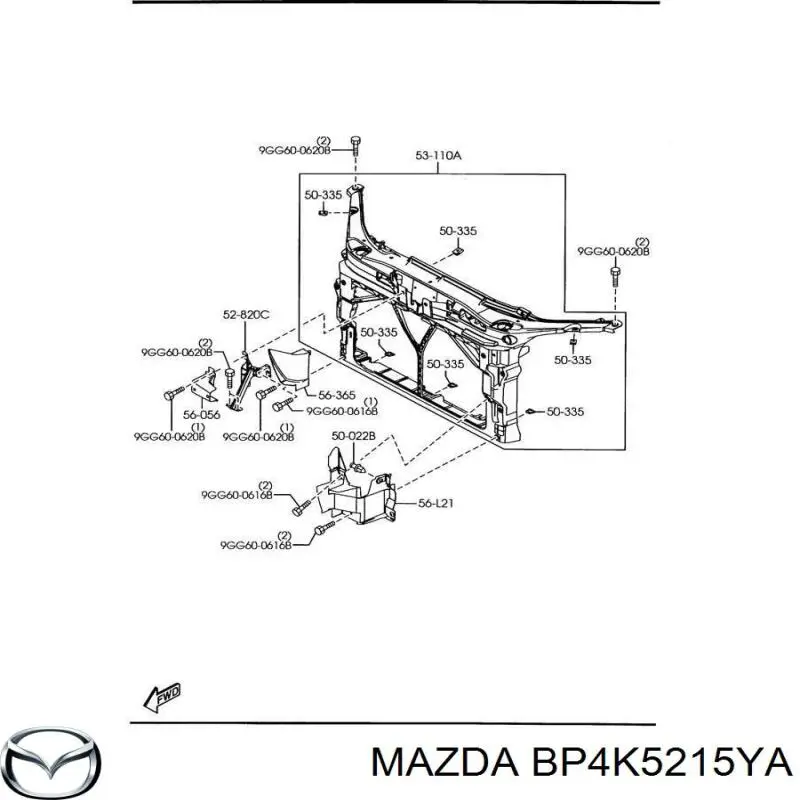 BP4K5215YA Mazda