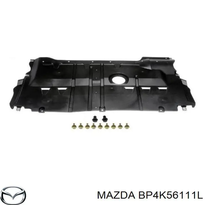 BP4K56111L Mazda protección motor trasera