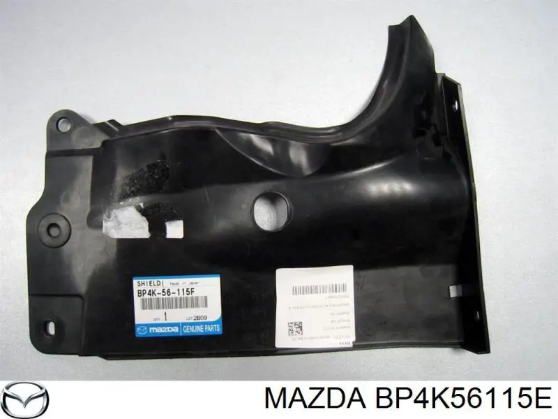 Protector de motor izquierdo para Mazda 3 (BK12)