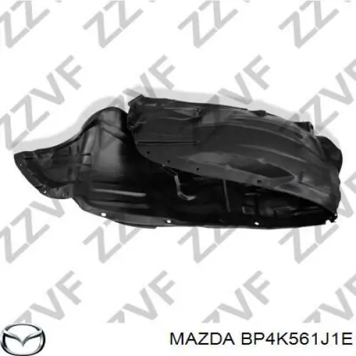 Guardabarros interior, aleta trasera, izquierdo para Mazda 3 (BK14)
