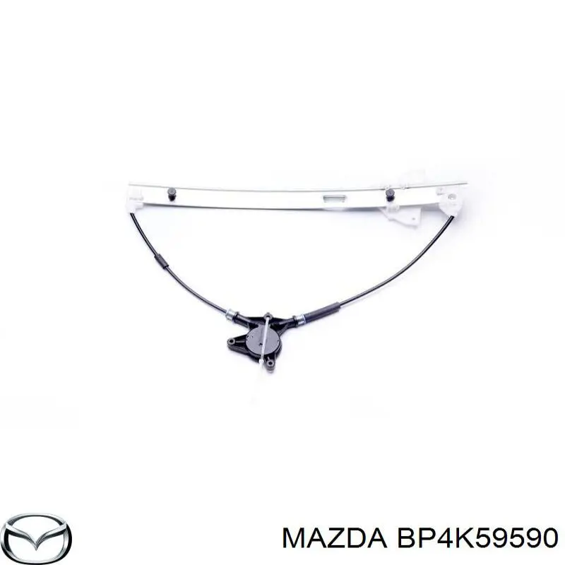 Mecanismo de elevalunas delantero izquierdo BP4K59590 Mazda