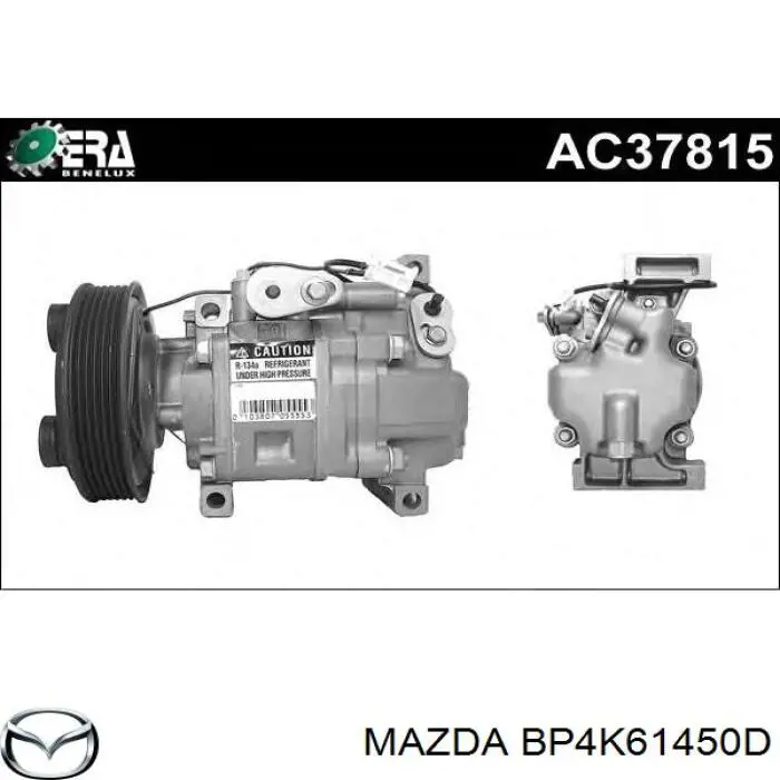 BP4K61450D Mazda compresor de aire acondicionado