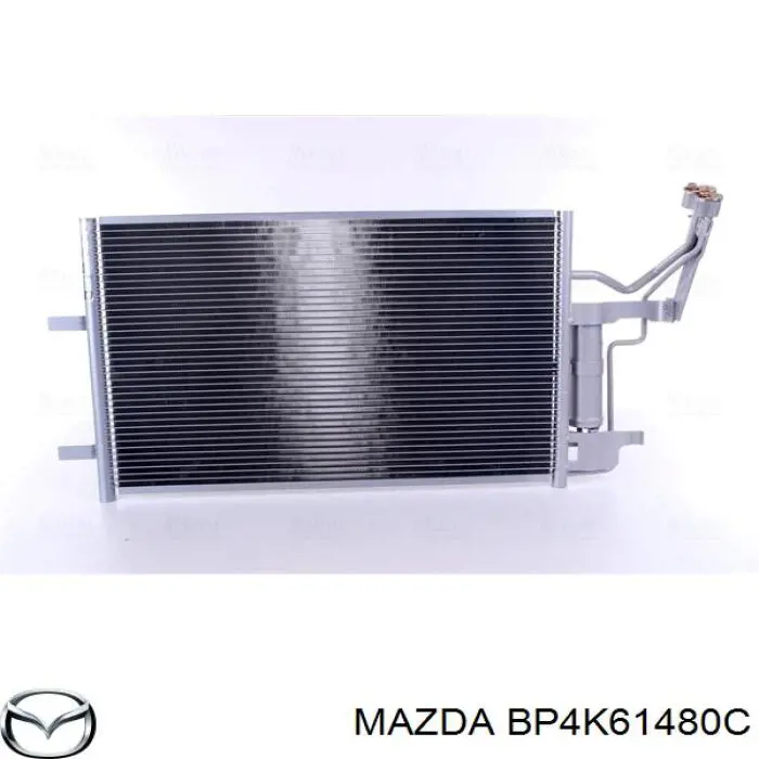 BP4K61480C Mazda condensador aire acondicionado