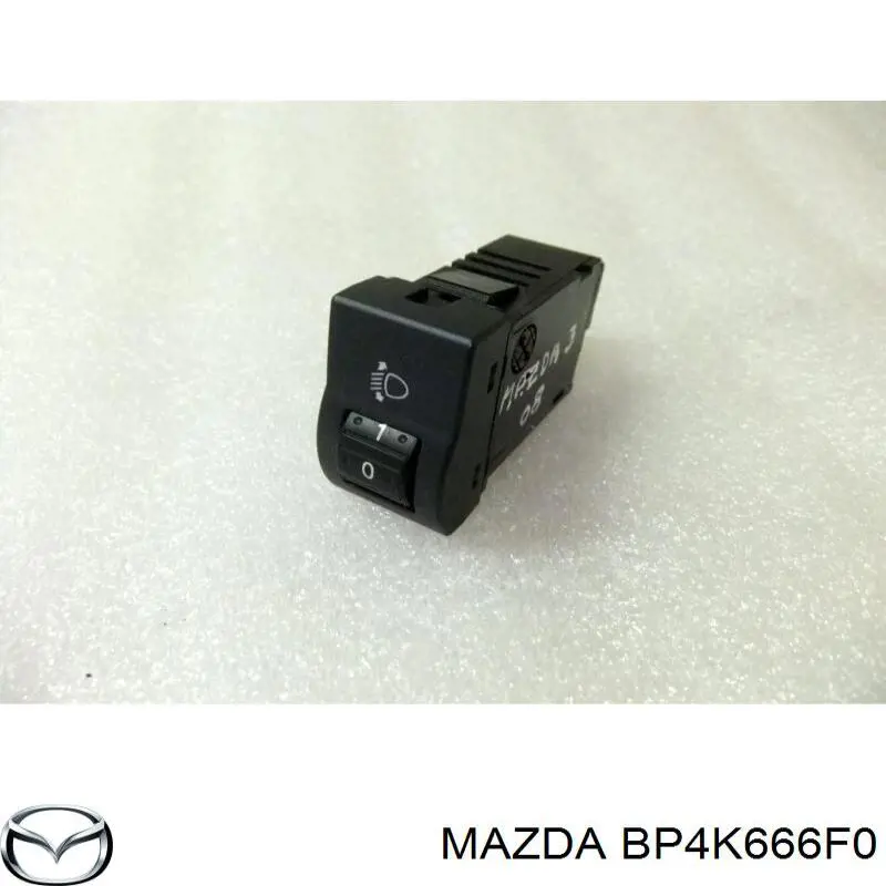 Interruptor de luces en el tablero Mazda BP4K666F0 precio, desde 34,85 EUR
