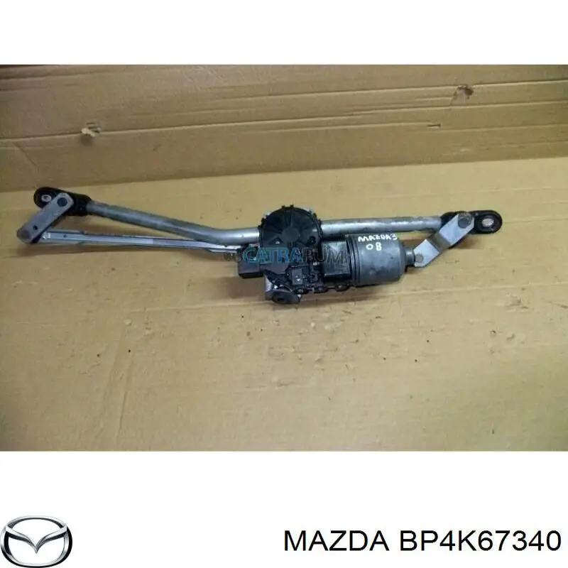BP4K67340 Mazda motor del limpiaparabrisas del parabrisas