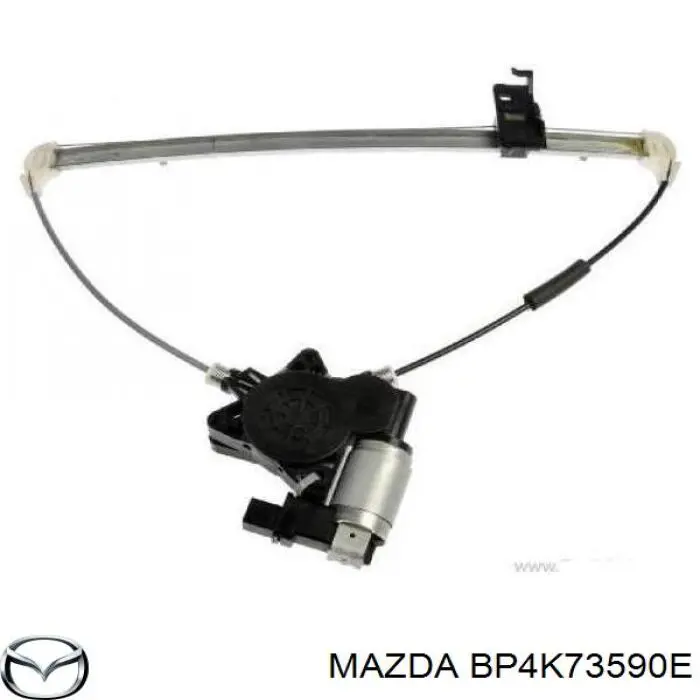 Mecanismo de elevalunas de la puerta trasera izquierda Mazda BP4K73590E precio, desde 40,87 EUR